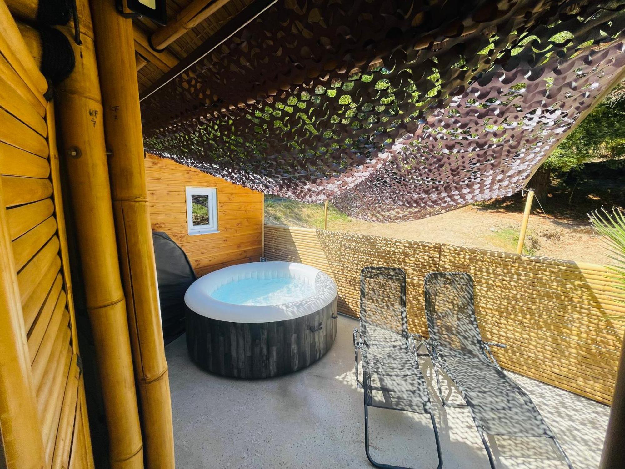 Suite Bambou Bien-Etre A Bali - Le Soleil Des Cevennes Saint-Jean-du-Gard Exteriér fotografie