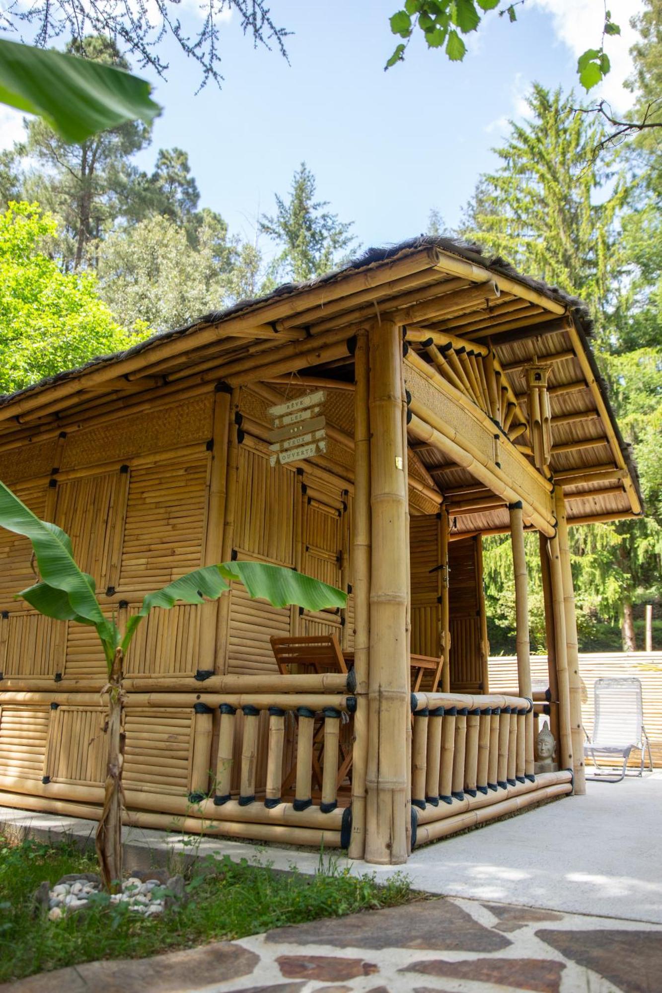 Suite Bambou Bien-Etre A Bali - Le Soleil Des Cevennes Saint-Jean-du-Gard Exteriér fotografie